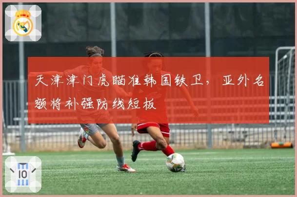 天津津门虎瞄准韩国铁卫,亚外名额将补强防线短板